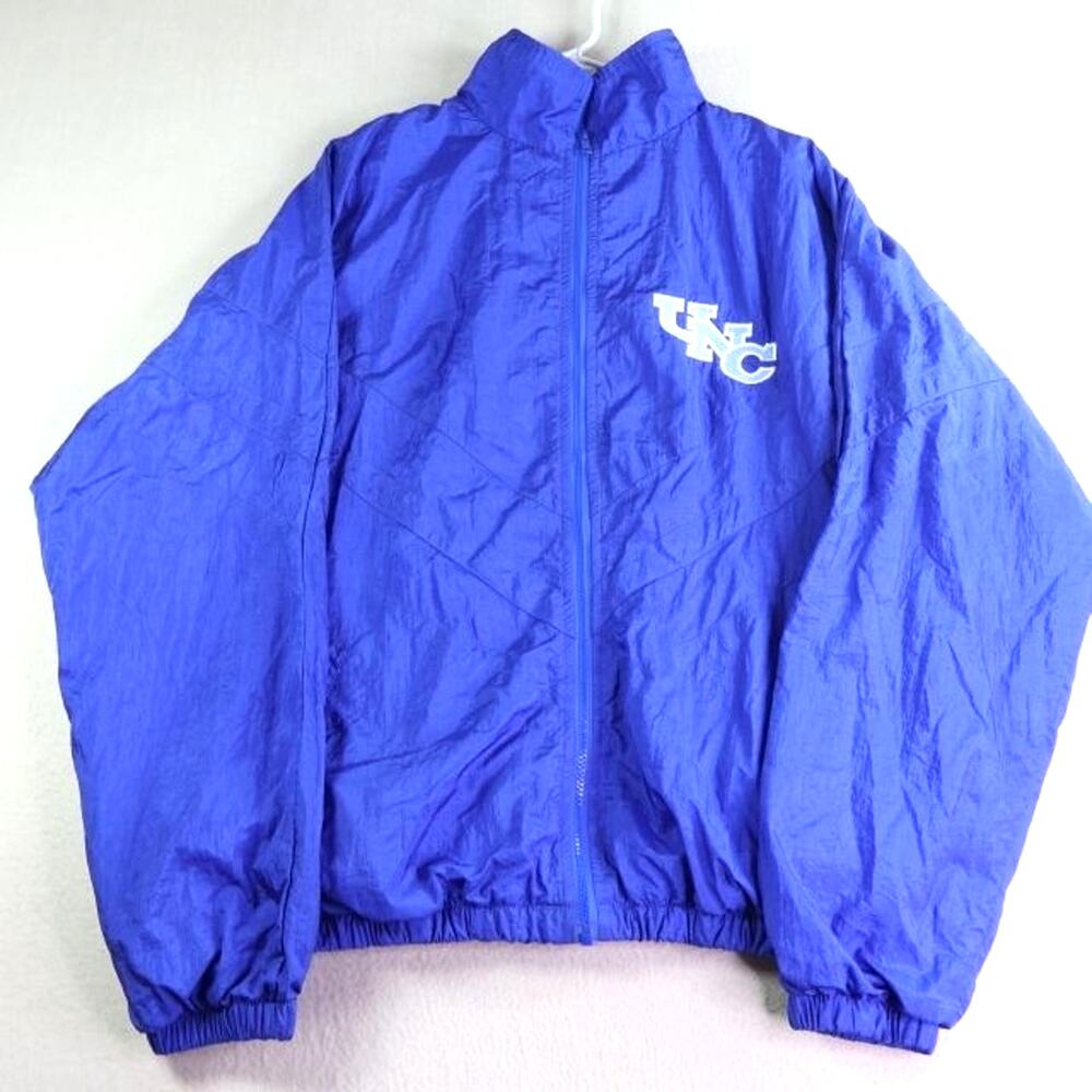 Vintage University of North Carolina Jacket Womens XL Blue Tar Heels UNC